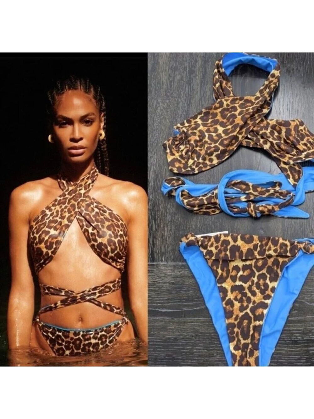 NWT Tropic of C | Bianca top and Sana bottom in Mama Africa/Pacifico